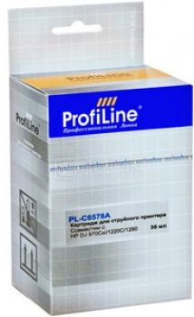 Картридж ProfiLine PL-C6578A для HP DeskJet 970Cxi/1220С/1280/6122 Color, 39 мл, Цветной