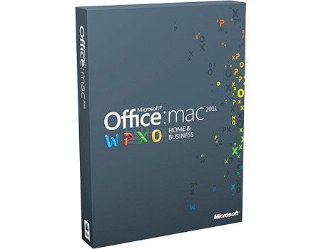 Программный продукт Microsoft Office for Mac Home and Business 2011 Russian DVD 1PK W6F-00232