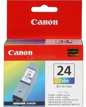 Картридж Canon BCI-24 Color Twin для S200 S300 i320 i450 i470D MPC190 200 двойная упаковка Цветной 6882A009