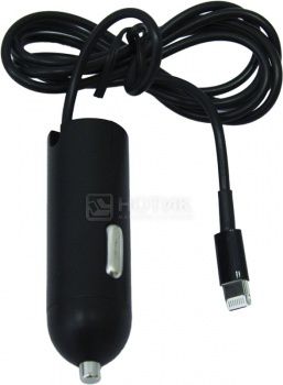 Автомобильное зарядное устройство IQfuture Lightning port/USB IQ-CC01/B Черный