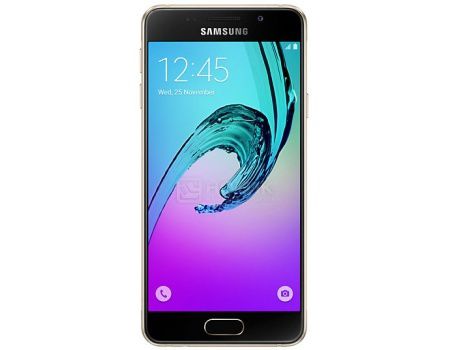 Смартфон Samsung Galaxy A3 SM-A310F Gold (Android 5.1/7578 1500MHz/4.7" (1280x720)/1536Mb/16Gb/4G LTE 3G (EDGE, HSDPA, HSPA+)) [SM-A310FZDDSER]