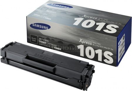 Картридж Samsung MLT-D101S для ML-2160 2165 2167 2168 SCX-3400 3405 3407 Черный 1500 стр MLT-D101S/SEE