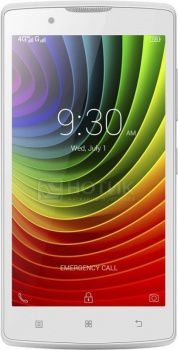 Смартфон Lenovo A2010 White (Android 5.1/MT6735M 1000MHz/4.5" (854x480)/1024Mb/8Gb/4G LTE 3G (EDGE, HSDPA, HSPA+)) [PA1J0006RU]