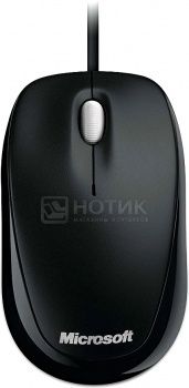 Мышь проводная Microsoft Compact Optical Mouse 500, 800dpi, Черный