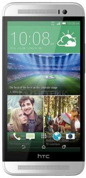 Смартфон HTC One M8 Dual Sim Silver (Android 4.4/Snapdragon 801 2500MHz/5.0" (1920x1080)/2048Mb/16Gb/4G LTE 3G (EDGE, HSDPA, HSUPA)) [99HZV018-00]