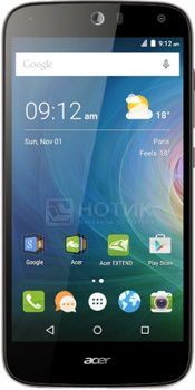 Смартфон Acer Liquid Z630 Silver (Android 5.1/MT6735 1300MHz/5.5" (1280x720)/2048Mb/16Gb/4G LTE 3G (EDGE, HSDPA, HSPA+)) [HM.HQGEU.002]