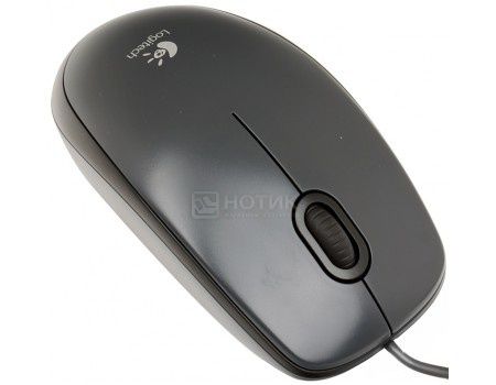 Мышь проводная Logitech M100 USB (910-001604) Черный