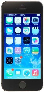 Смартфон Apple iPhone 5S 16Gb Space Gray (iOS/A7 1300MHz/4.0" (1136x640)/1024Mb/16Gb/4G LTE 3G (EDGE, HSDPA, HSUPA)) [ME432RU/A]