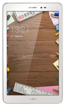 Планшет Huawei MediaPad T1 LTE (Android 4.4/MSM8916 1200MHz/8.0" (1280x800)/1024Mb/16Gb/4G LTE 3G (EDGE, HSDPA, HSPA+)) [T1-821L]