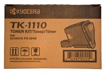 Тонер Kyocera TK-1110  для FS-1040 1020MFP/1120MFP, 2500стр, TK1110