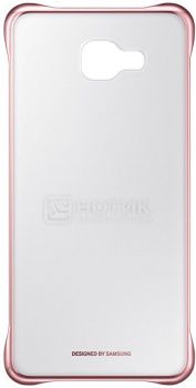 Чехол-книжка Samsung Clear View Cover для Samsung Galaxy A710, Поликарбонат, Pink, Розовый, EF-ZA710CZEGRU