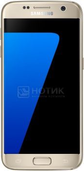 Смартфон Samsung Galaxy S7 32Gb G930FD Gold Platinum (Android 6.0 (Marshmallow)/Exynos 8890 2300MHz/5.1" (2560х1440)/4096Mb/32Gb/4G LTE 3G (EDGE, HSDPA, HSUPA)) [SM-G930FZDUSER]