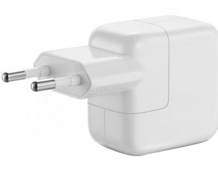 Сетевое зарядное устройство Apple 12W USB Power Adapter для iPad/iPhone , Белый MD836ZM/A