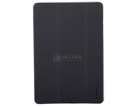 Чехол-подставка IT Baggage для планшета Samsung Galaxy Tab A 9.7, Искусственная кожа, Черный (с прозрачной задней стенкой)  ITSSGTA9707-1
