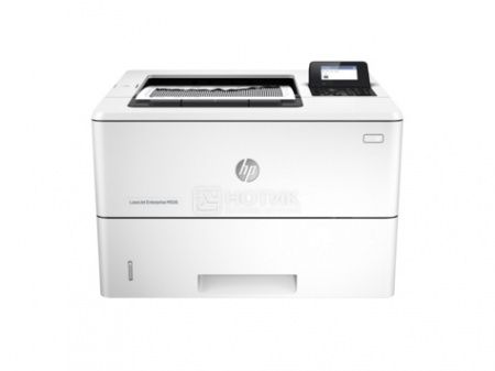 Принтер лазерный монохромный HP LaserJet Enterprise M506dn, A4, 43 стр/мин, 512Мб, USB, LAN, Белый F2A69A