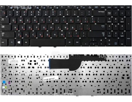 Клавиатура для ноутбука Samsung NP350V5C NP355E5C NP355E5X NP355V5C NP355V5X NP550P5C Series, TopON TOP-82747 Черный