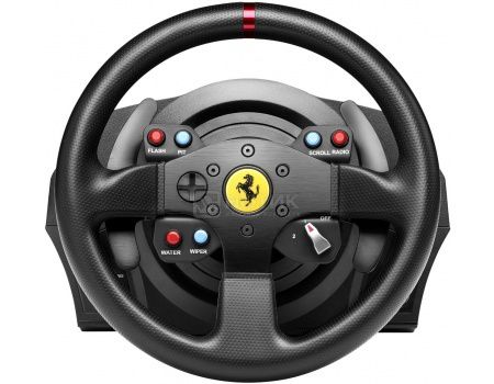 Руль Thrustmaster T300 Ferrari GTE EU Version, PS4/PS3, Черный 4160609