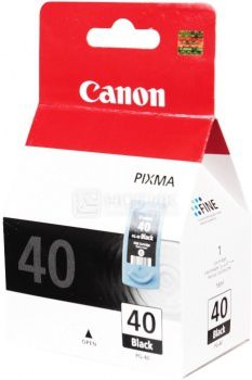 Картридж Canon PG-40 для PIXMA MP450/150/170, iP6220D/6210D/2200/1600, Черный, 0615B025
