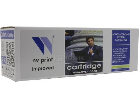 Картридж NV Print CB435A для HP LJ P1005, P1006, Черный NV-CB435A
