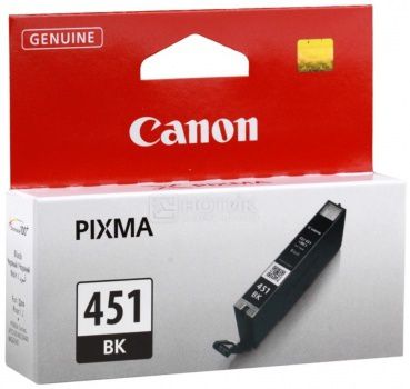 Картридж Canon CLI-451BK для MG6340 MG5440 IP7240 1100с Черный 6523B001