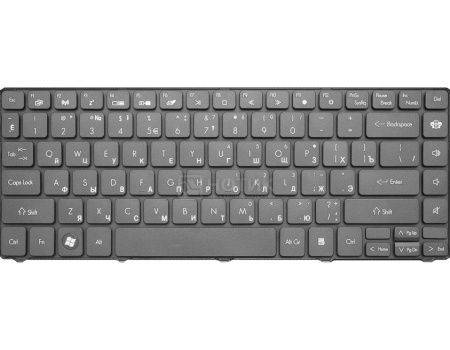 Клавиатура для ноутбука Packard Bell EasyNote NM85 NM87 NX86-JN NX86-JO Gateway NV49C Series, TopON TOP-79794 Черный