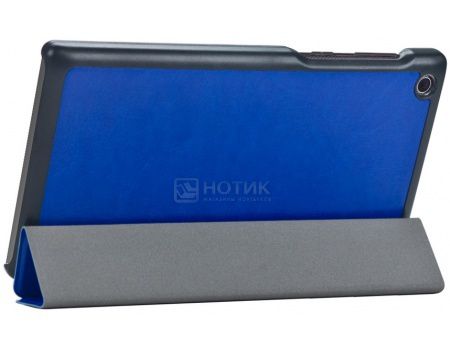 Чехол-подставка IT Baggage для планшета Lenovo IdeaTab 2 A7-30, Искусственная кожа, Синий ITLNA7302-4