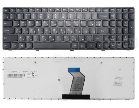 Клавиатура для ноутбука Lenovo G500 G505 G505A G510 G700 G700A G710 G710A Series, TopON TOP-97404 Черный