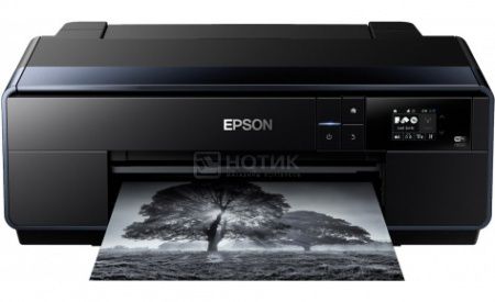 Принтер струйный цветной Epson SureColor SC-P600, A3, 6/6 стр/мин, USB, LAN, WiFi, Черный C11CE21301