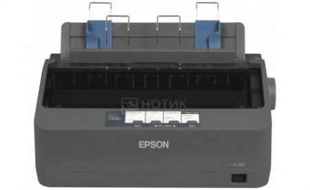 Принтер матричный Epson LX-350, A4, USB, COM, LPT, Черный C11CC24031