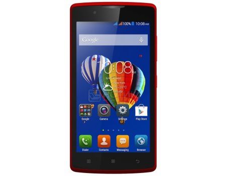Смартфон Lenovo A2010 Red (Android 5.1/MT6735M 1000MHz/4.5" (854x480)/1024Mb/8Gb/4G LTE 3G (EDGE, HSDPA, HSPA+)) [PA1J0142RU]