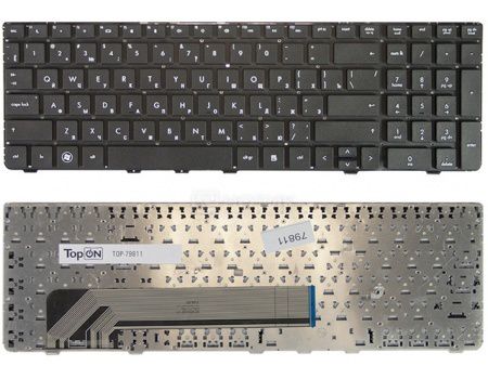 Клавиатура для ноутбука HP Probook 4535S 4530S 4730S Series, TopON TOP-79811 Черный