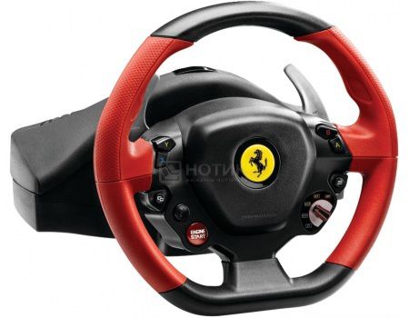 Руль Thrustmaster Ferrari 458 Spider Racing Wheel, Xbox ONE, Черный/Красный 4460105