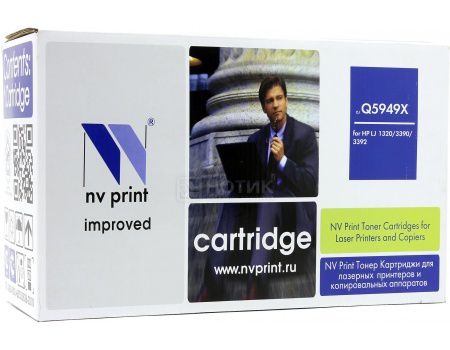 Картридж NV Print Q5949X для HP LJ 1320, 3390, 3392 , Черный NV-Q5949X