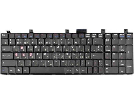 Клавиатура для ноутбука MSI VX600 EX600 EX700 GX600 GX700 CR500 CR600 VR600 CX500 Series, TopON TOP-85019 Черный