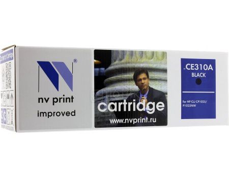 Картридж NV Print CE310A для HP CE311A/Canon729, LJ Color CP1025 Черный