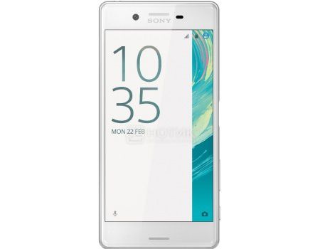 Смартфон Sony Xperia X White (Android 6.0 (Marshmallow)/MSM8956 1800MHz/5.0" (1920x1080)/3072Mb/32Gb/4G LTE 3G (EDGE, HSDPA, HSPA+)) [F5121White]