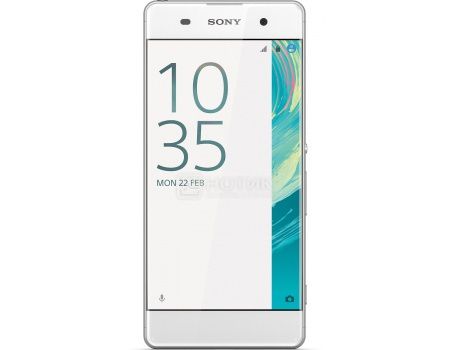 Смартфон Sony Xperia XA White (Android 6.0 (Marshmallow)/MT6755 2000MHz/5.0" (1280x720)/2048Mb/16Gb/4G LTE 3G (EDGE, HSDPA, HSPA+)) [F3111White]