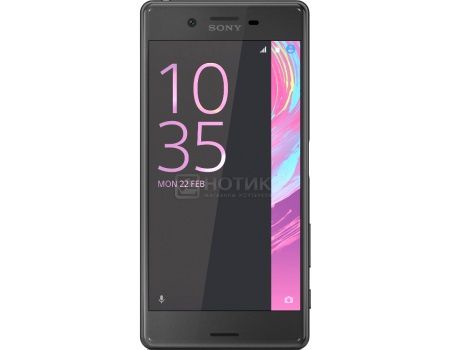 Смартфон Sony Xperia X Graphite Black (Android 6.0 (Marshmallow)/MSM8956 1800MHz/5.0" (1920x1080)/3072Mb/32Gb/4G LTE 3G (EDGE, HSDPA, HSPA+)) [F5121 Graphite Black]