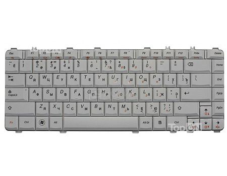 Клавиатура для ноутбука Lenovo IdeaPad Y450 Y450A Y450AW Y450G Y550 Y550A Y550P Y560 Series, TopON TOP-69766 Белый