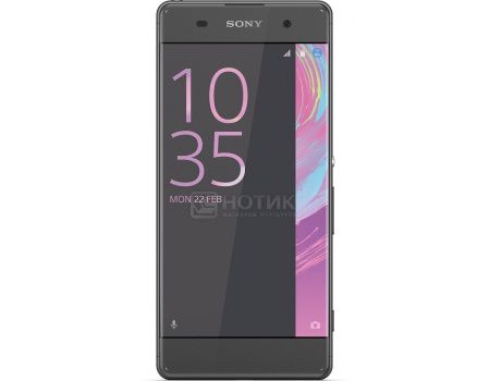 Смартфон Sony Xperia XA Dual Graphite Black (Android 6.0 (Marshmallow)/MT6755 2000MHz/5.0" (1280x720)/2048Mb/16Gb/4G LTE 3G (EDGE, HSDPA, HSPA+)) [F3112Blk]