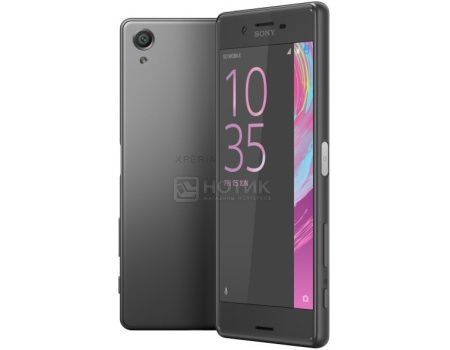 Смартфон Sony Xperia X Dual Graphite Black (Android 6.0 (Marshmallow)/MSM8956 1800MHz/5.0" (1920x1080)/3072Mb/64Gb/4G LTE 3G (EDGE, HSDPA, HSPA+)) [F5122Blk]