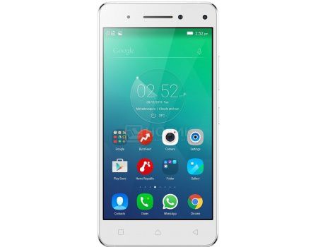 Смартфон Lenovo Vibe S1 Lite White (Android 5.1/MT6753 1300MHz/5.0" (1920x1080)/2048Mb/16Gb/4G LTE 3G (EDGE, HSDPA, HSPA+)) [PA2W0012RU]