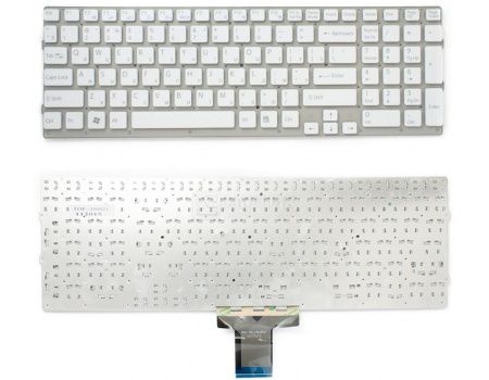 Клавиатура для ноутбука Sony Vaio VPC-EB Series, TopON TOP-100021 Белый