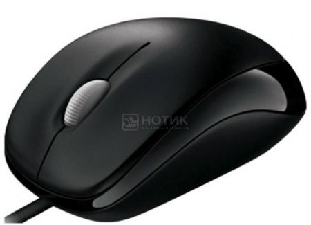 Мышь проводная Microsoft Compact Optical Mouse 500 4HH-00002 800dpi, Черный
