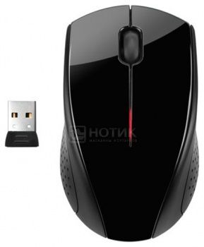 Мышь беспроводная HP X3000 Wireless Mouse H2C22AA, 1200dpi, Черный