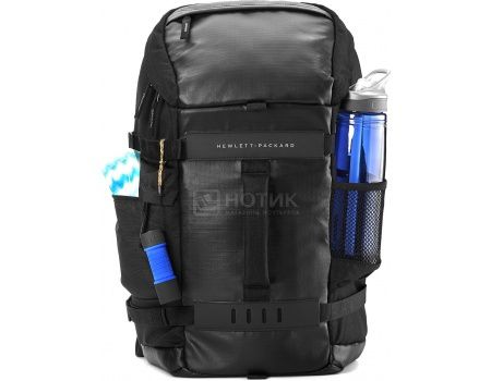 Рюкзак 15.6” HP Black Odyssey Backpack, L8J88AA, Полиэстер, Черный