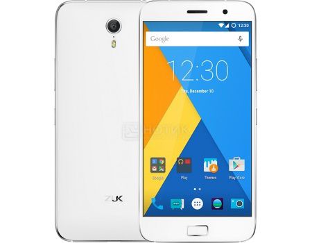Смартфон Lenovo ZUK Z1 Z1221 64Gb White (Android 5.1/MSM8974AC 2500MHz/5.5" (1920x1080)/3072Mb/64Gb/4G LTE 3G (EDGE, HSDPA, HSPA+)) [PA2E0029RU]