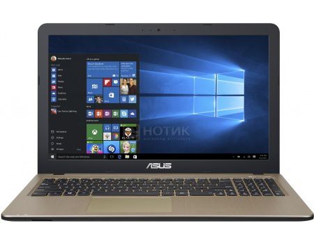 Ноутбук Asus X540SA (15.6 LED/ Pentium Quad Core N3700 1600MHz/ 8192Mb/ HDD 1000Gb/ Intel Intel HD Graphics 62Mb) MS Windows 10 Home (64-bit) [90NB0B31-M09640]