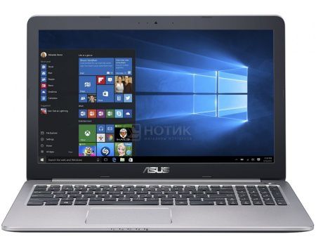 Ноутбук ASUS K501UX-DM201T (15.6 LED/ Core i5 6200U 2300MHz/ 8192Mb/ HDD 1000Gb/ NVIDIA GeForce® GTX 950M 2048Mb) MS Windows 10 Home (64-bit) [90NB0A62-M03360]