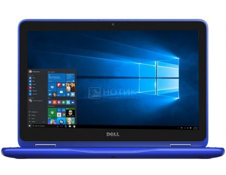 Ноутбук Dell Inspiron 3168 (11.6 IPS (LED)/ Pentium Quad Core N3710 1600MHz/ 4096Mb/ HDD 500Gb/ Intel Intel HD Graphics 405 64Mb) MS Windows 10 Home (64-bit) [3168-5414]